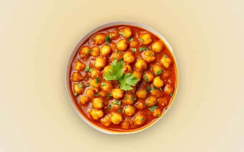 Rozana Plan — A simple daily main, served hot with fresh rotis.